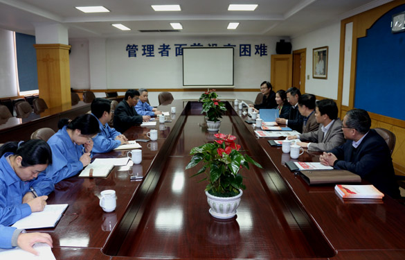 江苏省总工会副主席马永清一行来上上电缆调研