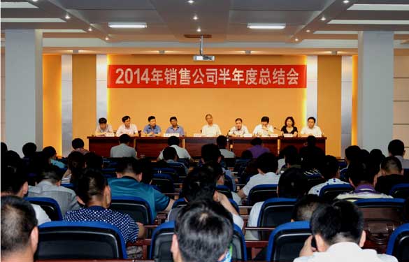 东升pg娱乐游戏召开2014年销售工作半年度总结会