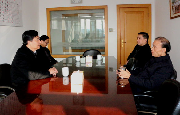 溧阳市委书记盛建良来东升pg娱乐游戏调研