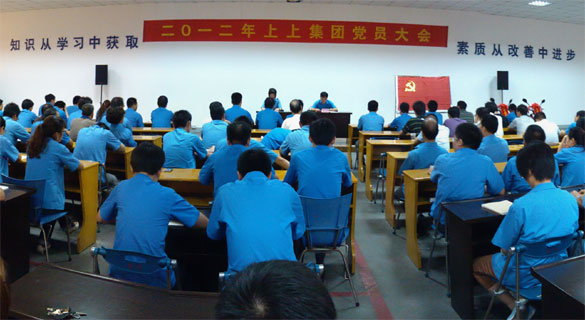 东升pg娱乐游戏召开2012年党员大会