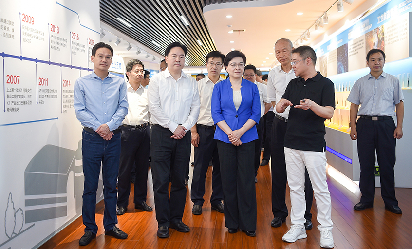 江苏省委常委、南京市委书记韩立明来上上电缆调研